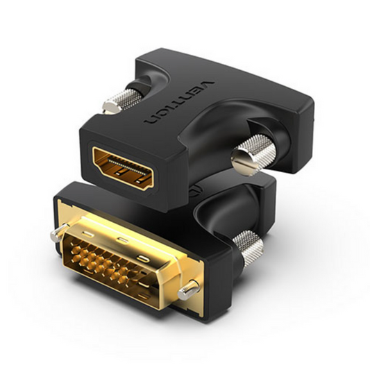 VEN-AILB0 - Vention HDMI Female to DVI (24+1) Male Adapter Black