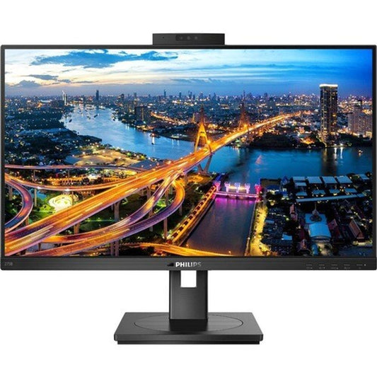 Philips 275B1H 27" Class Webcam WQHD LCD Monitor - 16:9 - Textured Bla