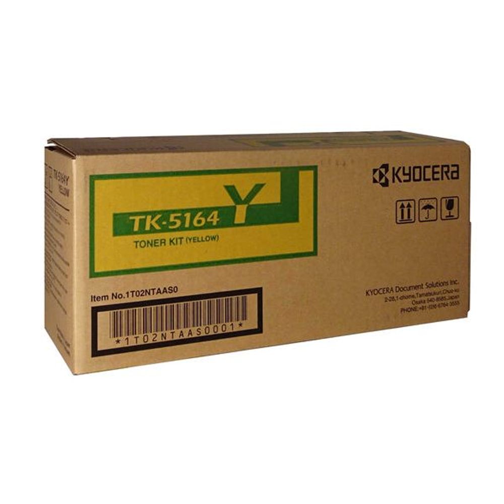 TK-5164Y - Kyocera TK-5164Y Yellow Toner