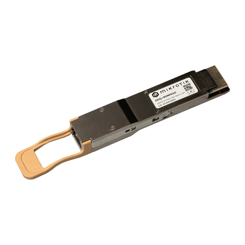 MikroTik DDQ+85MP01D QSFP-DD 400G fiber optical module with MTP/MPO connector