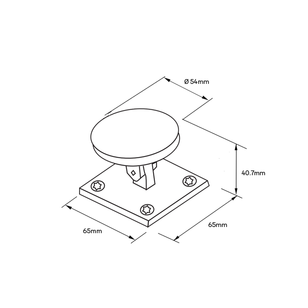 EMH50-ARM - Lockwood Spare Armature for Fire Door Hold Back