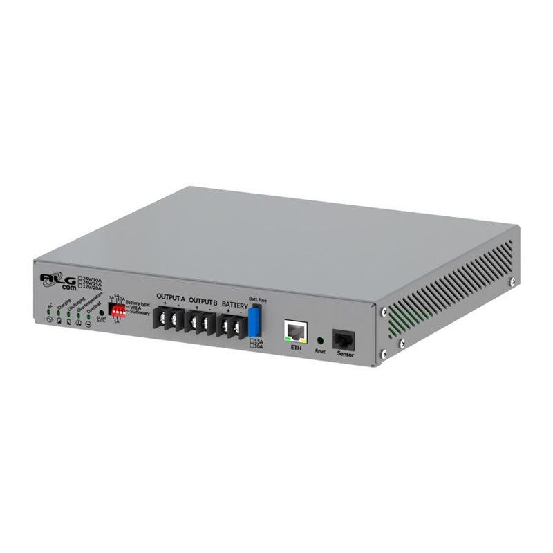 ALGcom FN-2400-15-SNMP 24V, 15A UPS Battery Charging Supply