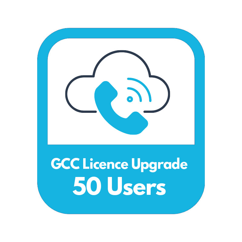 Grandstream GCC One-time upgrade additional 50 Users/Extensions