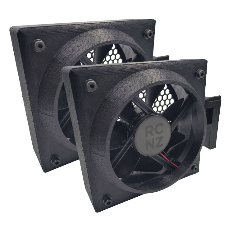RaceCraftsNZ V4 Wind Simulator/Cooling fan Double