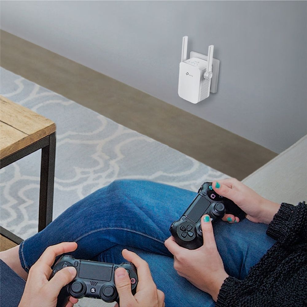 TL-RE205 - TP-LINK AC750 Wi-Fi Range Extender, Wall Plugged, 2 external antennas