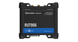 Teltonika RUT906 Dual SIM 4G/LTE Cat 4 Router with Serial, IO and Ethernet