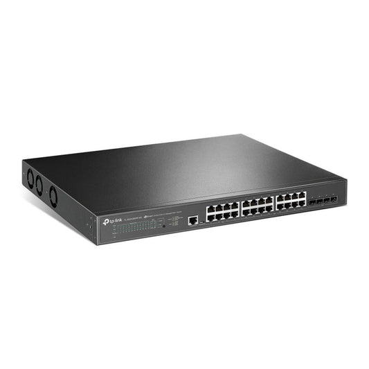 TL-SG3428XPP-M2 - TP-Link JetStream 24-Port 2.5GBASE-T L2+ Managed Switch with 4 10GE SFP+ Slots
