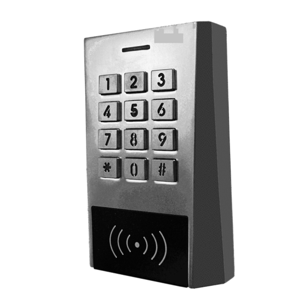 PW-WIEGAND SK1 - Zinc Alloy Outdoor Prox/Pin Reader Flush Box Style Keypad. IP66.
