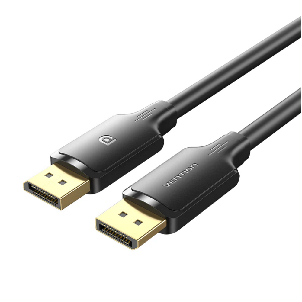 VEN-HAKBH - Vention DisplayPort Male to Male 4K HD Cable 2M Black ...
