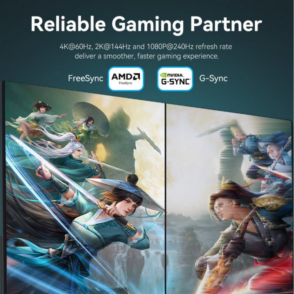 VEN-HAKBJ - Vention DisplayPort Male to Male 4K HD Cable 5M Black