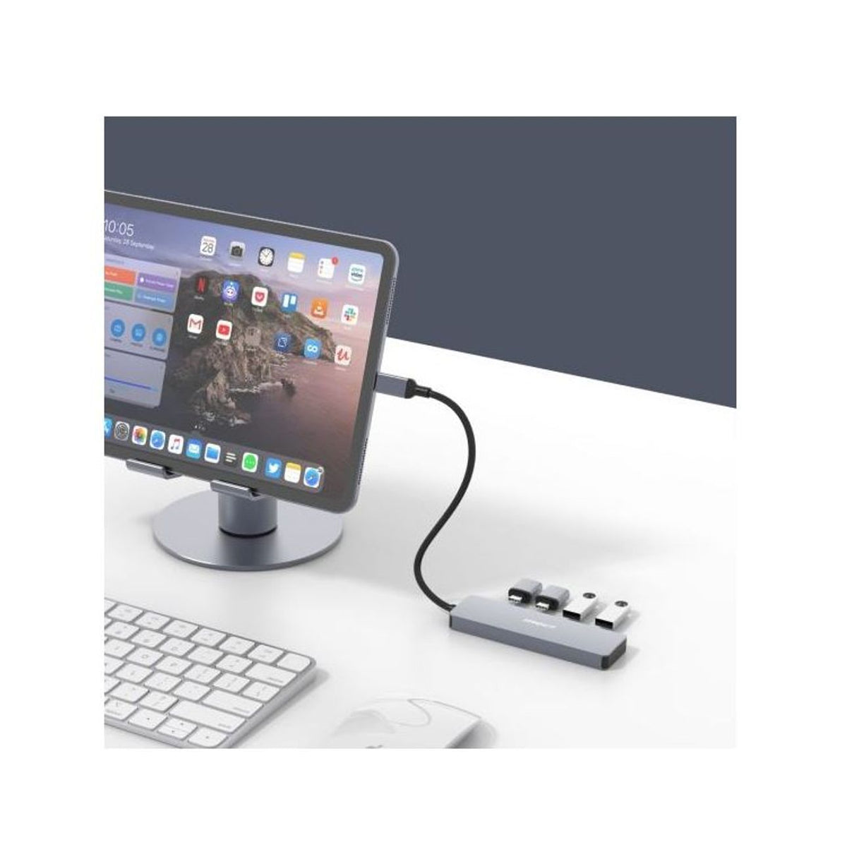 MB-XCH-01GRY - mbeat Elite 4-Port 10Gbps USB-C Gen 2 Hub (2A+2C) | Tech ...