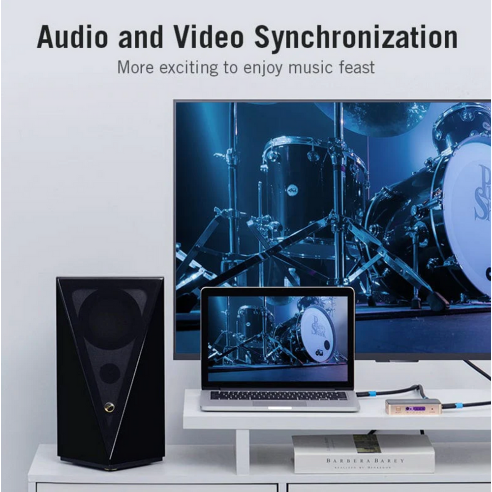 VEN-ACDG0 - Vention 5 In 1 Out HDMI Switcher Black