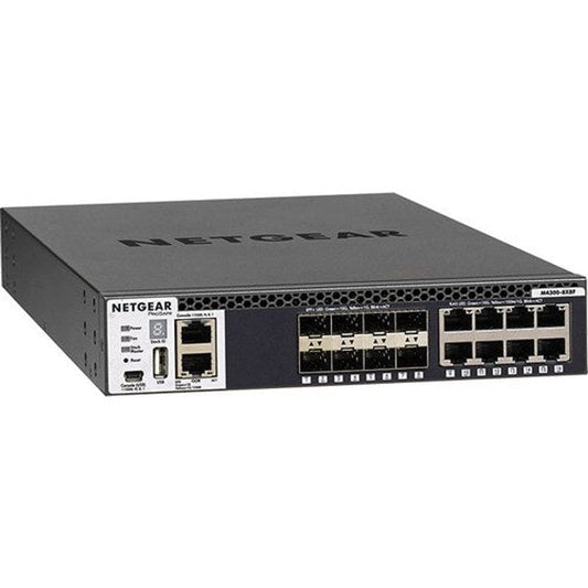Netgear Half-Width 16x10G Stackable Managed Switch with 8x10GBASE-T an