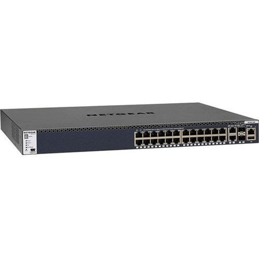 Netgear 24x1G Stackable Managed Switch with 2x10GBASE-T and 2xSFP+ - 2