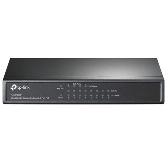 TL-SG1008P - TP-Link SG1008P 8 Port Gigabit Switch with 4x PoE+ Ports