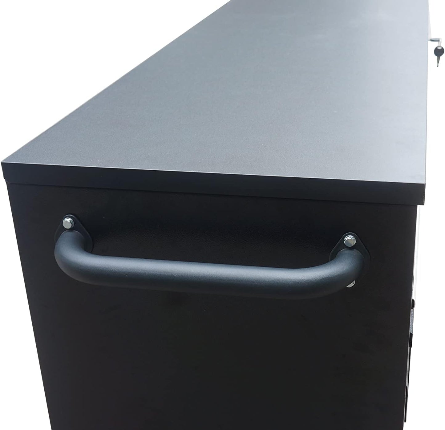 72 Inch 15 Drawers black Tool Chest workbench