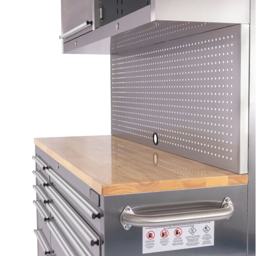 55 Inch 12 Drawers Stainless Steel Tool Chest workbench