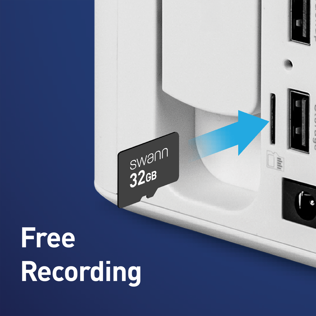 SWNVK-MRMINISD4-AU - Swann MaxRanger4K Mini Wireless Security System / Base Station / 32GB / 4x MINICAM 4K Cam