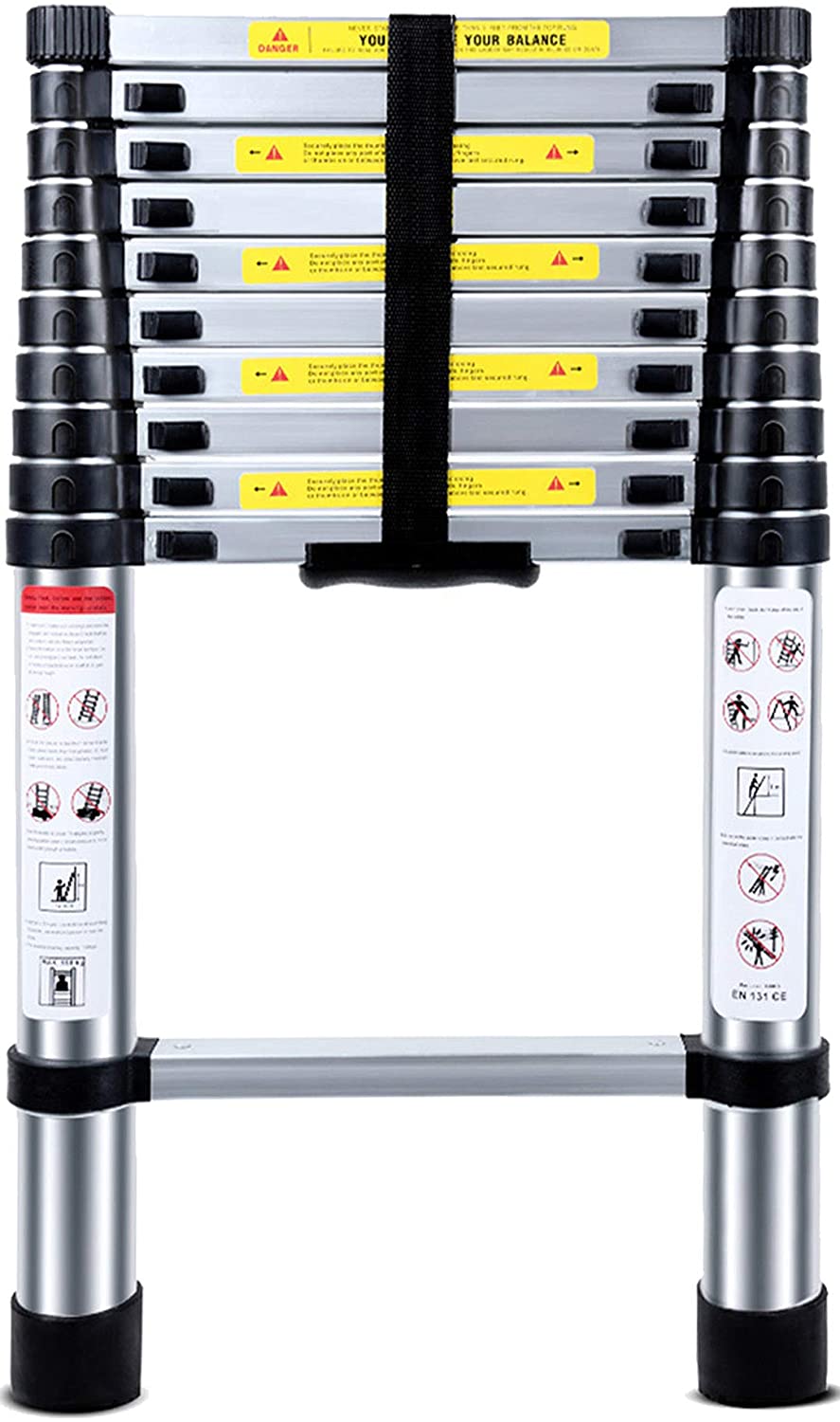 Ladder Telescopic Aluminium Extension Ladder 3.2m