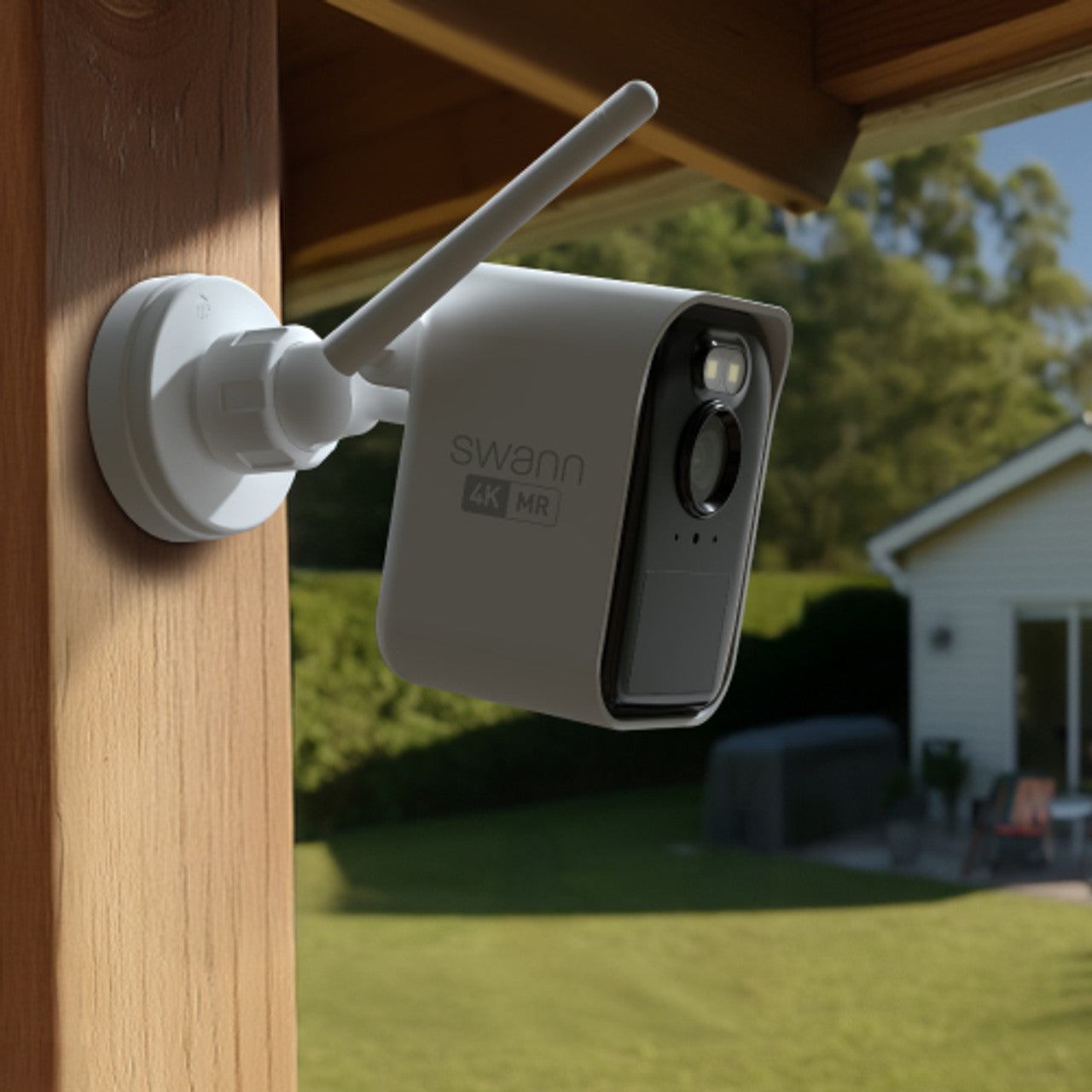 SWNVW-MRMINICAM-GL - Swann MaxRanger4K Mini Long Range Wireless Add-On IP Camera - 1 Pack