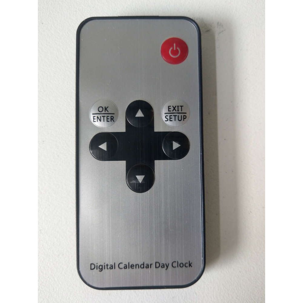 8" Digital Calendar Day Clock - for Dementia and Alzheimer’s Patients (Black)