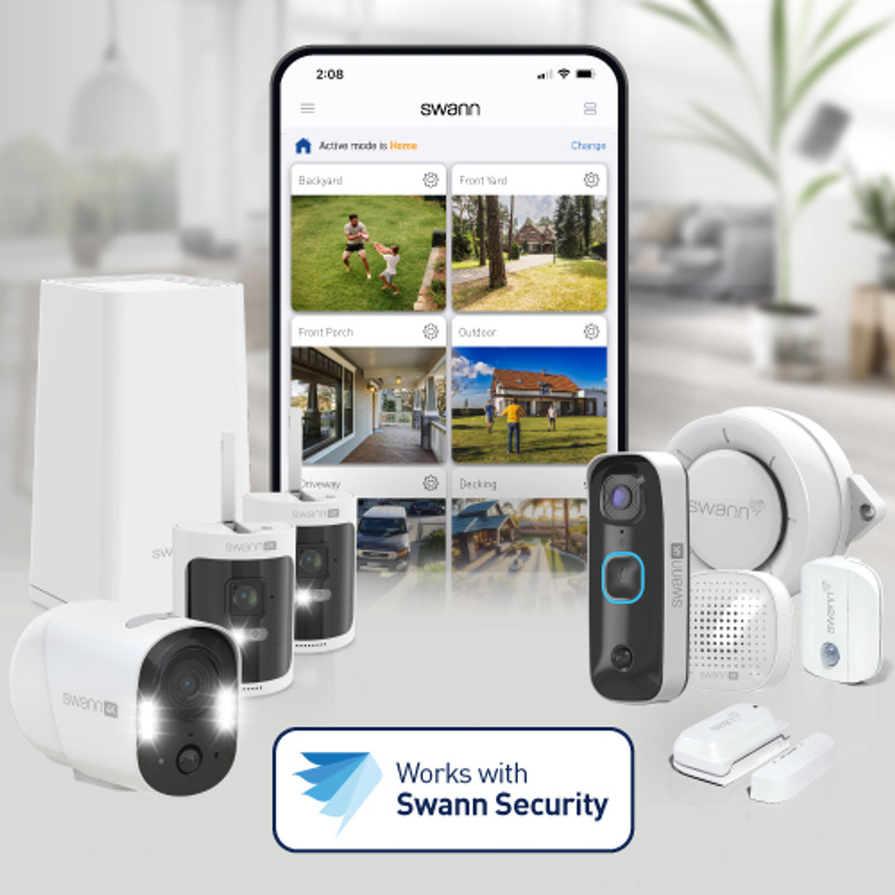 SWNVW-MAXV2CAM-GL - MaxRanger4K v2 Solar Wireless Security Camera - 1 Pack Color Box