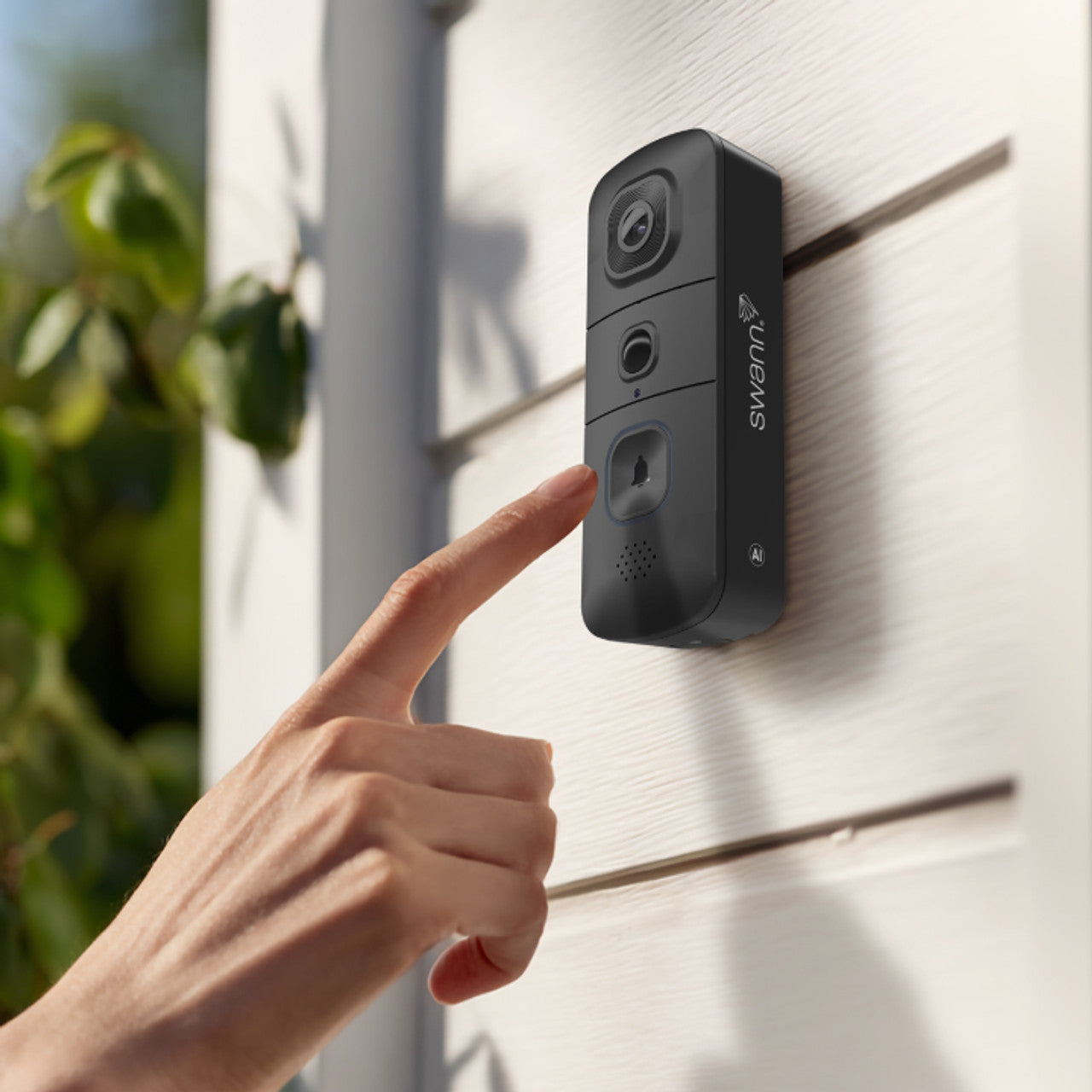 SWIFI-EVOVDB-GL - Swann Evo Wireless Video Doorbell (Black Colour)