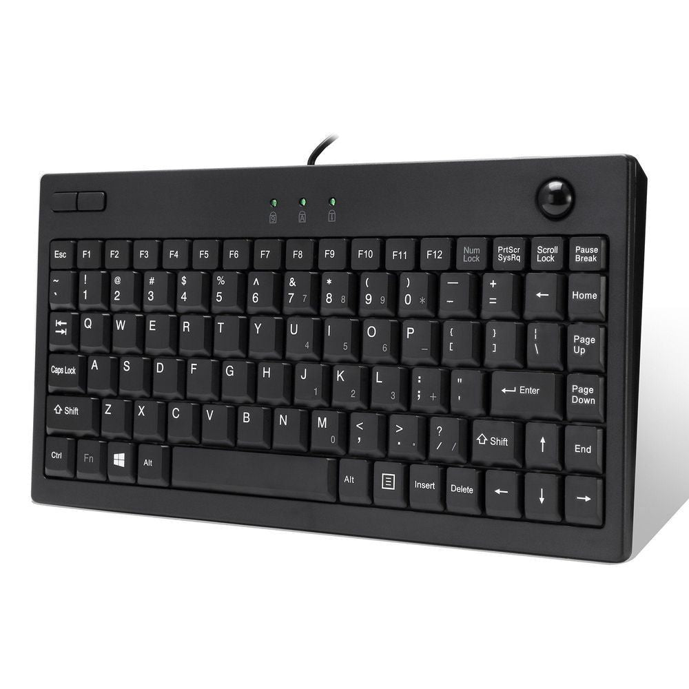 ADS-KBAKB-310UB - ADESSO MINI USB KEYBOARD WITH TRACKBALL | Tech Supply ...
