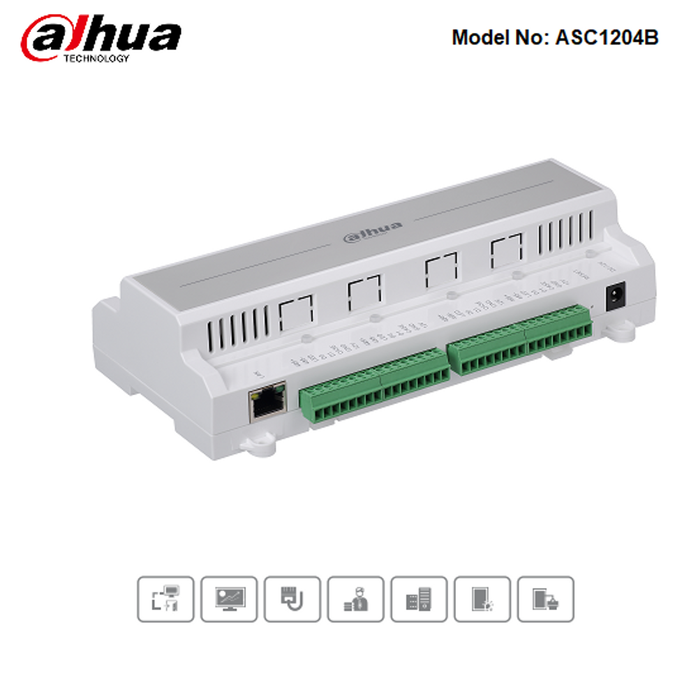 ASC1204B - Four Door Access Controller – The Security Outlet