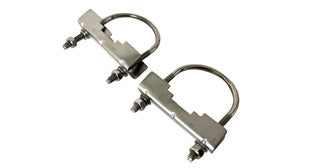 Stainless Steel U-Bolt Stationary Mounting Kit Pair