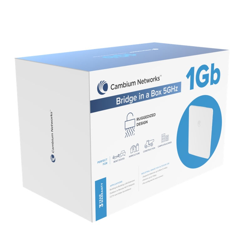Cambium ePMP Force 4518 5 GHz 1Gbps Wireless Bridge in a Box