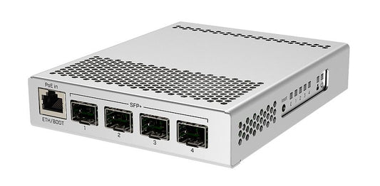 MikroTik Cloud Router Switch CRS305-1G-4S+IN with 4 x 10 Gigabit SFP+