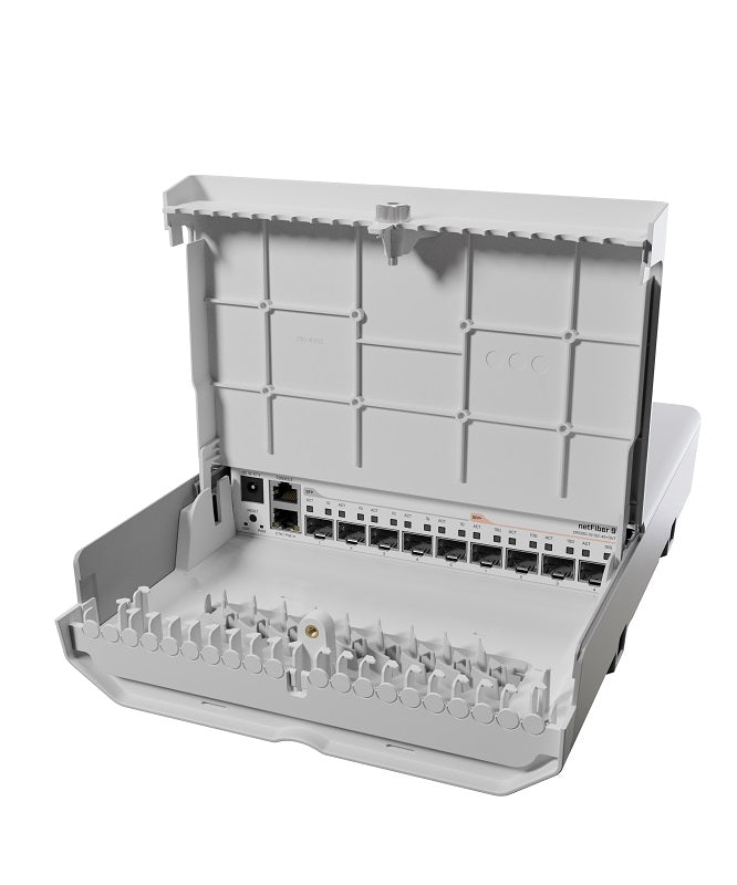 MikroTik netFiber 9 Outdoor Optical Network Switch with SFP+