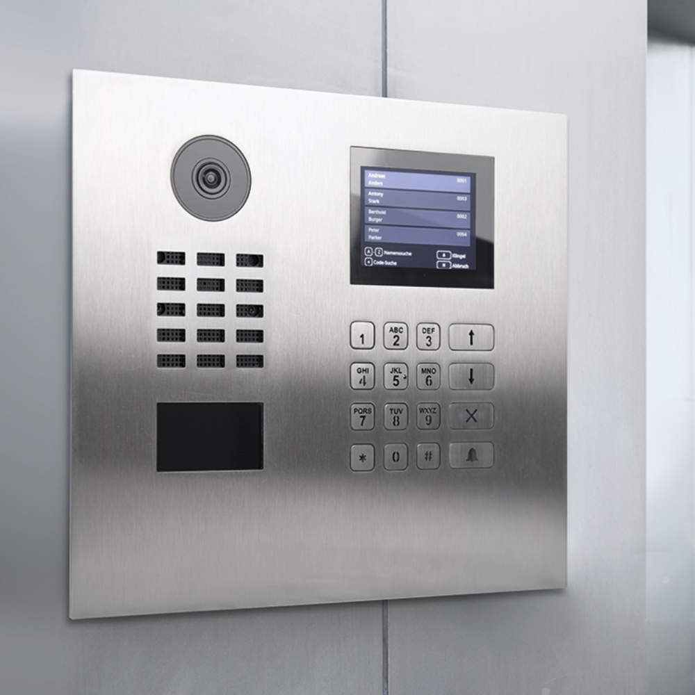 DB-D21DKH - Apartment IP Intercom, Brushed S/Steel, Flush-mounted (Hor ...