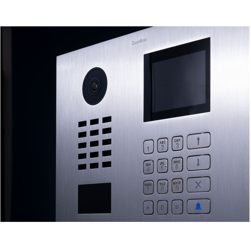DB-D21DKH - Apartment IP Intercom, Brushed S/Steel, Flush-mounted (Hor ...