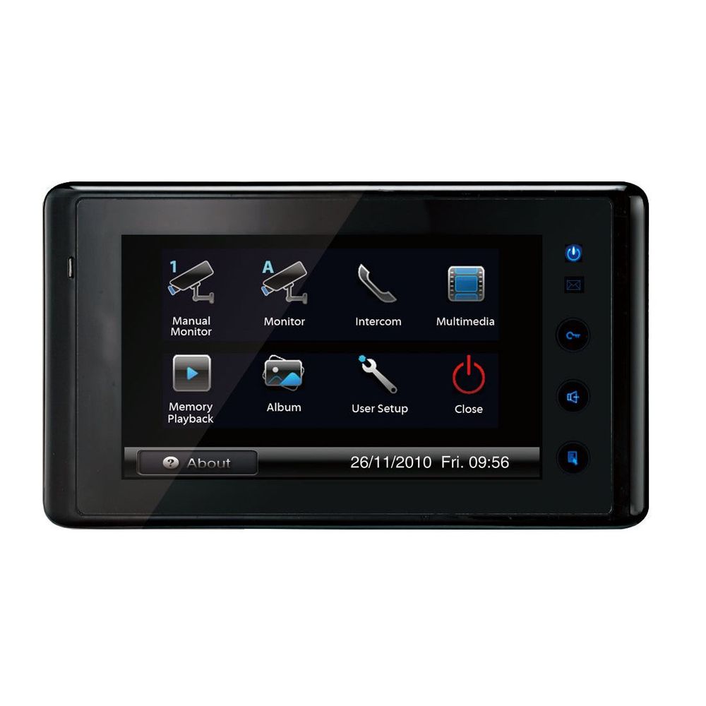 V-Tek - 7" Colour TFT Touch Screen Monitor - Black