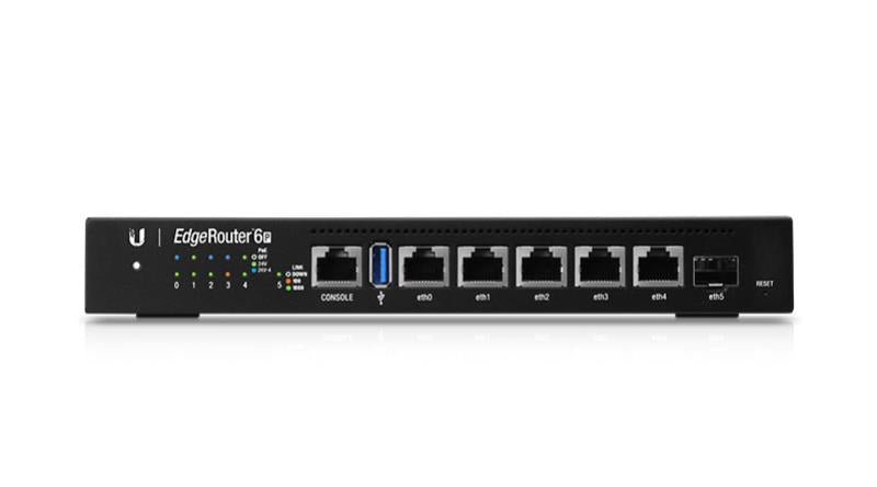 Ubiquiti EdgeRouter 6 Port Gigabit Router with 24V PoE