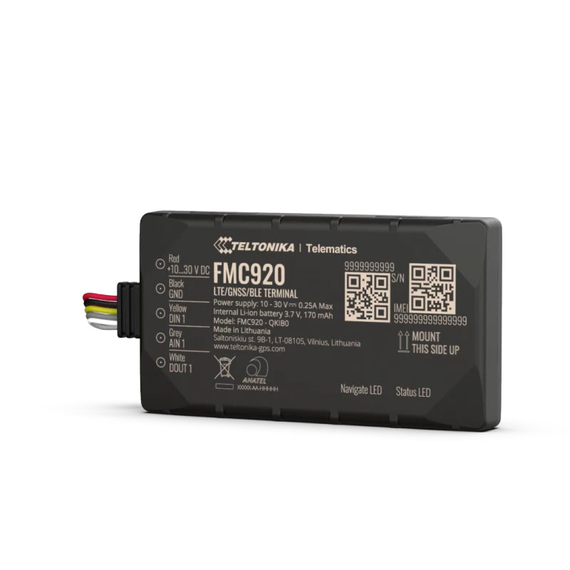 Teltonika FMC920 Compact 4G LTE Cat 1 GPS Tracker