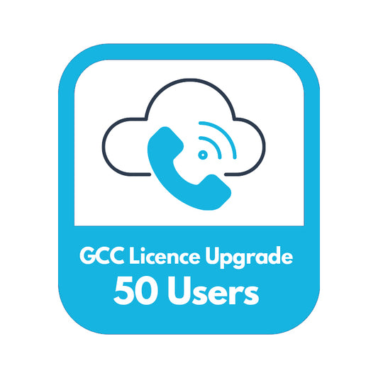 Grandstream GCC One-time upgrade additional 50 Users/Extensions