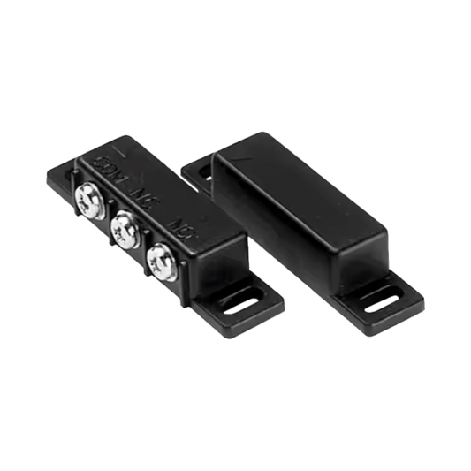 HC-31B DT - Surface Mount Reed Switch (NO/NC/COM) - Suitable for Doors & Windows. Sensing Gap 15-25mm (black)
