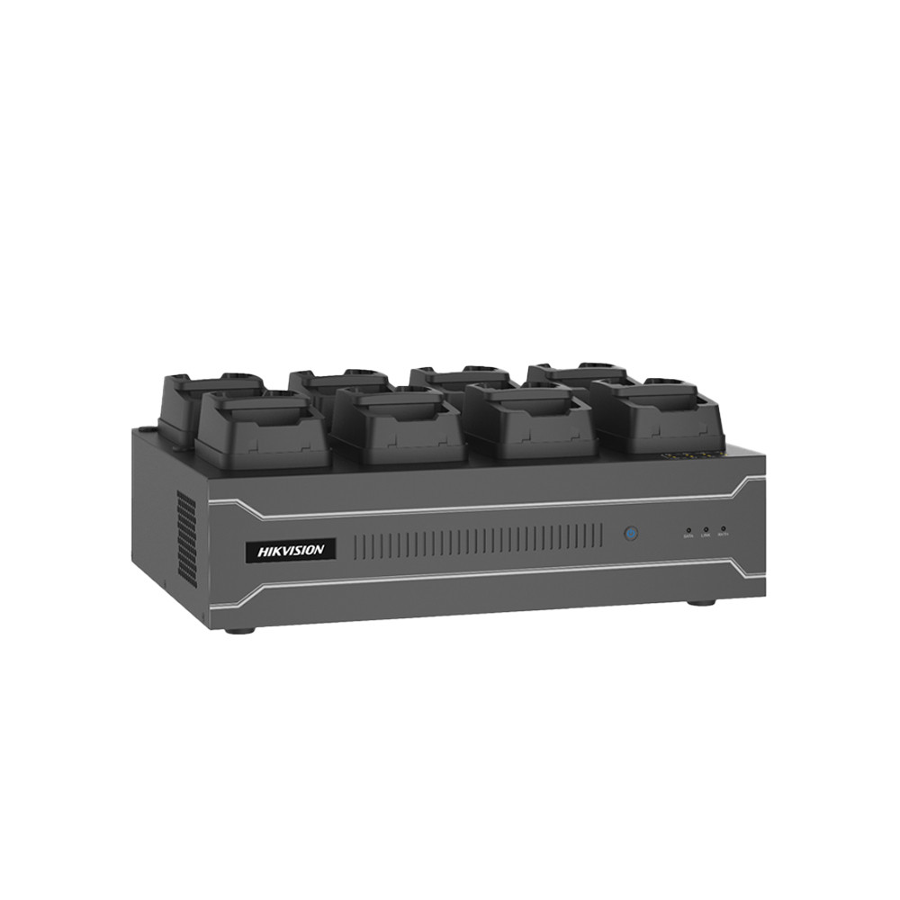 Hikvision DS-MDS001 – 8-Port Desktop Docking / Charging Station for Body Cameras