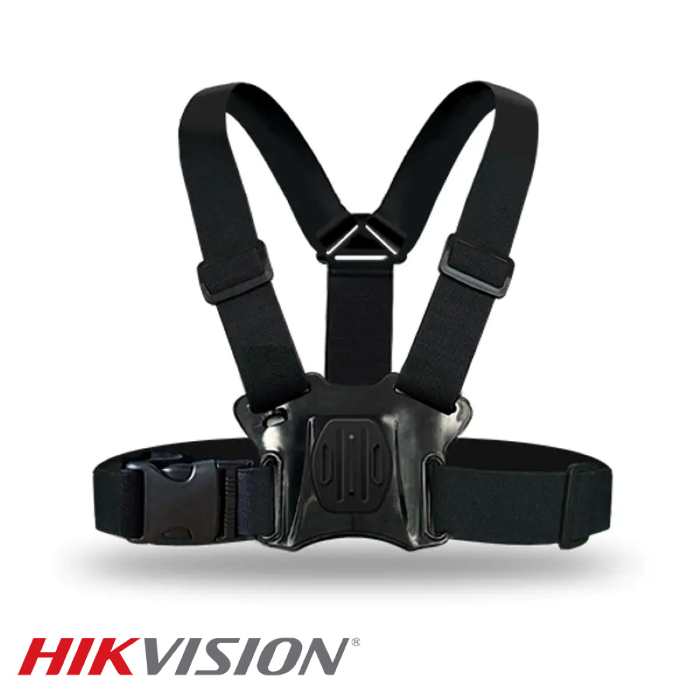 Hikvision DS-MH1711-HM Body Camera Chest Harness – Black Colour – Telescopic Buc