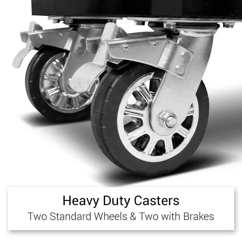 55 Inch 12 Drawers Black Tool Chest workbench