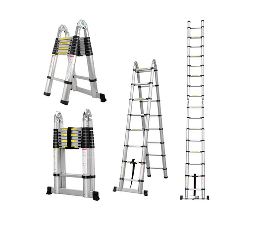 Ladder Telescopic Aluminum Extension 5m