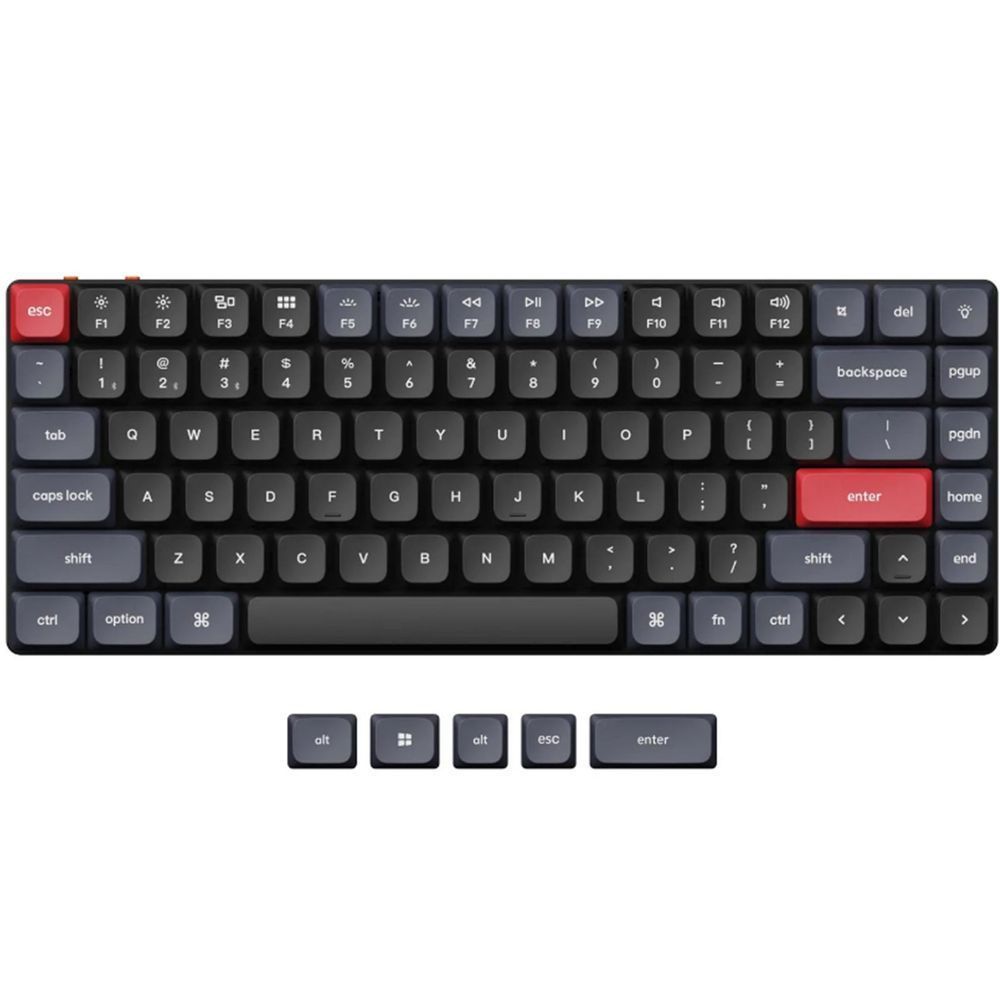 KEYC-K3P-H1 - Keychron K3P-H1, 75% Layout 84 Keys, Red Switch, RGB, QMK ...