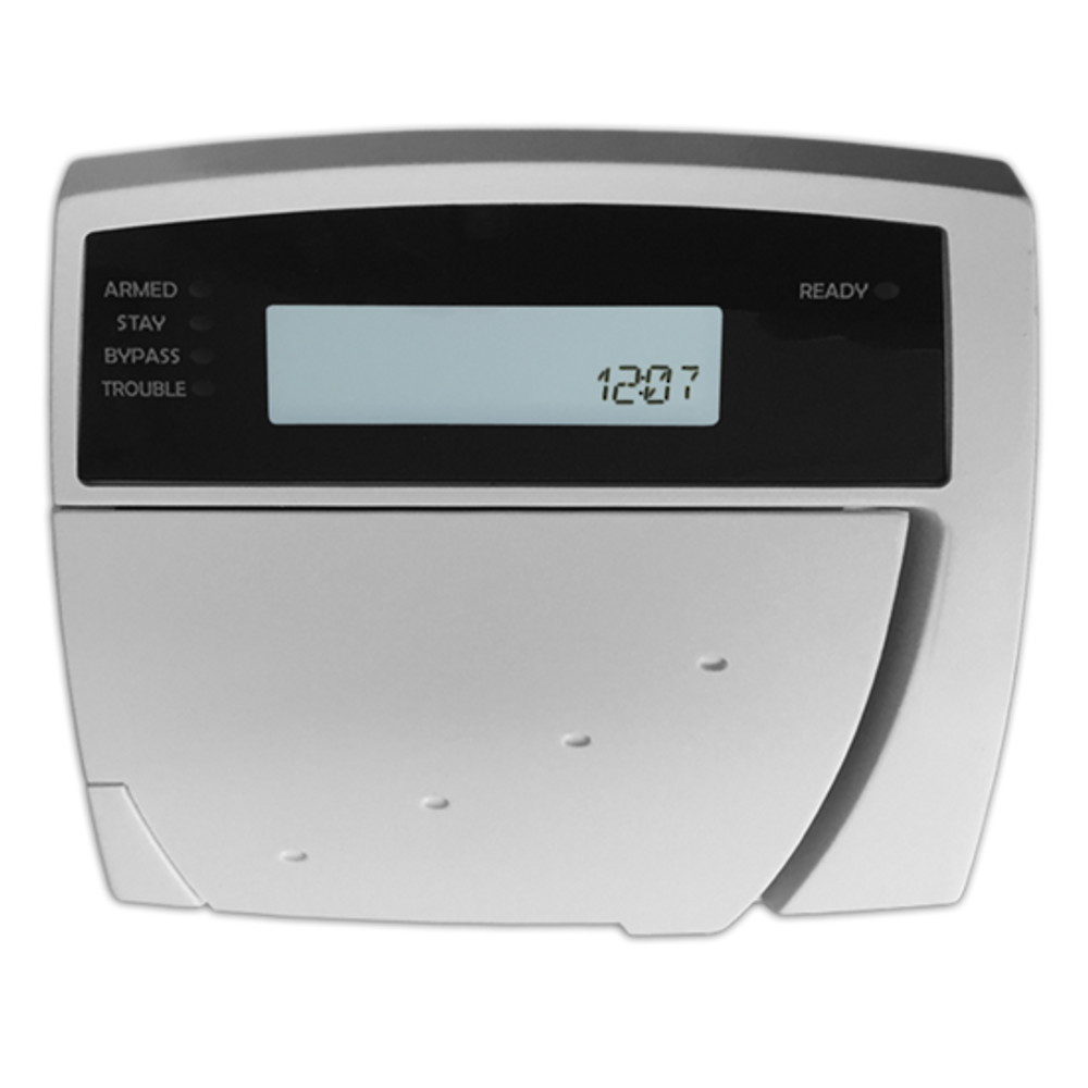 KP-ICON - AAP Icon LCD Keypad With Time And Temp Display – The Security ...