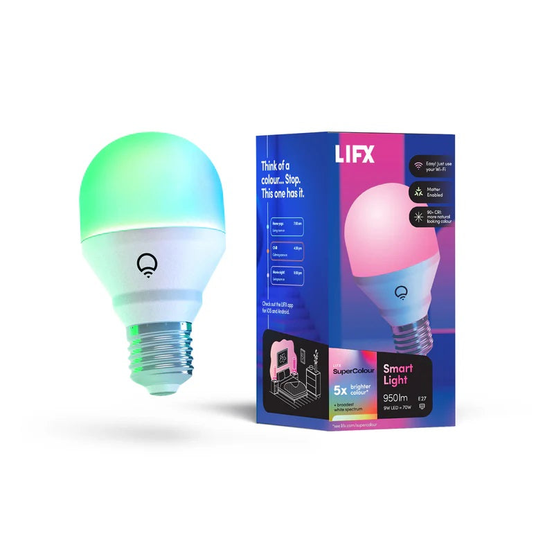 LIFX SuperColour 950 Lumens E27 Smart Light