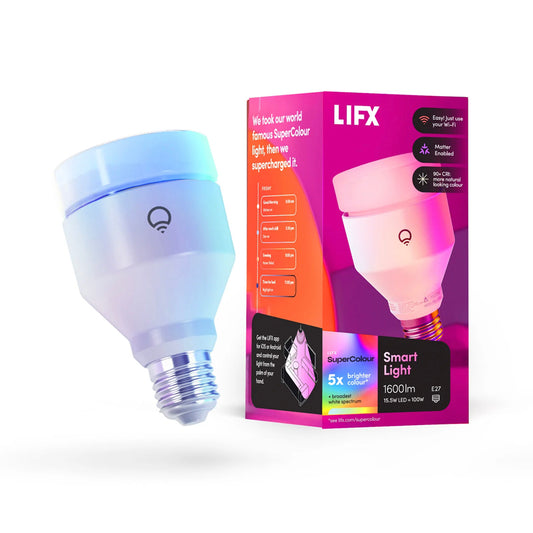 LIFX SuperColor A21 Smart Light 1600 Lumens E27