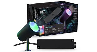 LIFX 1600 lumen Outdoor Round Spotlight Starter Kit