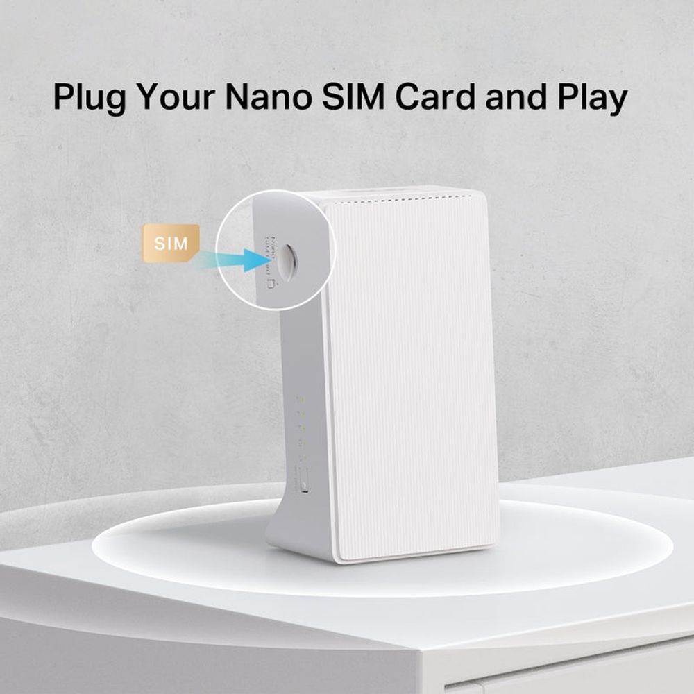 MER-MB230-4G - Mercusys MB230-4G, 4G+ Cat6 AC1200 Wireless Dual Band Gigabit Router